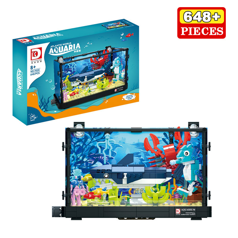 Aquarium Marine World - 648 adet köpekbalığı ekosistemi tankı yapı