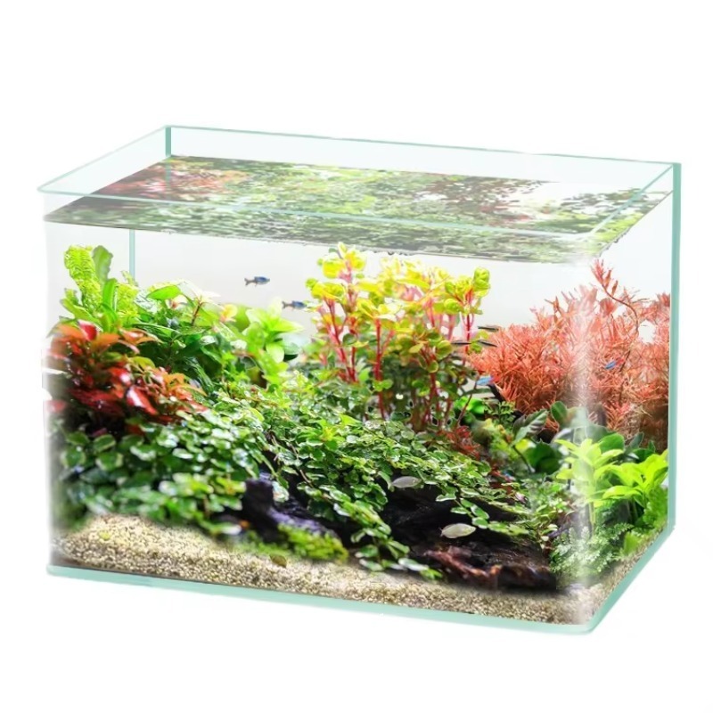 Saltwater Tank - Kutu Paketleme Masaüstü Akvaryum Ultra Beyaz