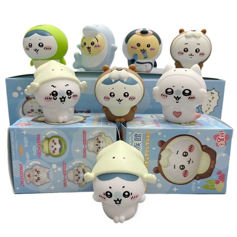 8 adet/Kutu Kawaii Chiikawa Ak - Marine Fish Tank incelemesi ve fiyatı