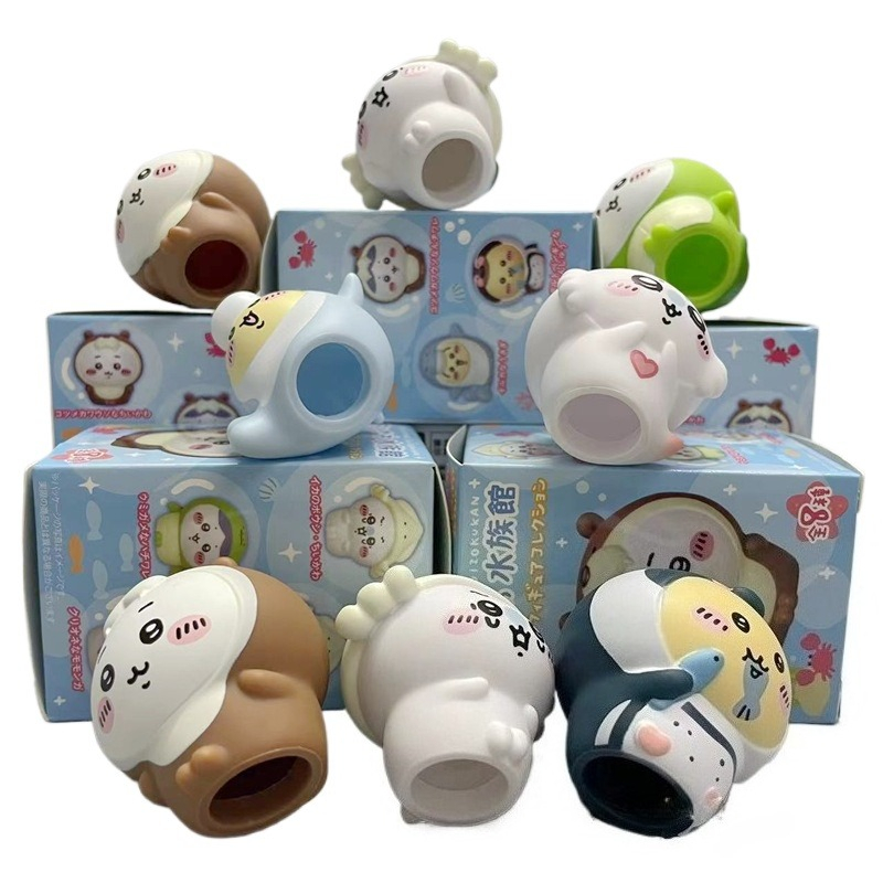 8 adet/Kutu Kawaii Chiikawa Ak - Marine Fish Tank incelemesi ve fiyatı