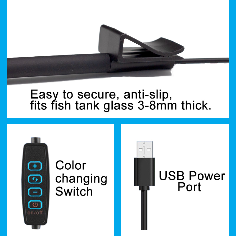 USB Akvaryum LED Lambası Balık - Aquarium Marine Lights incelemesi ve fiyatı