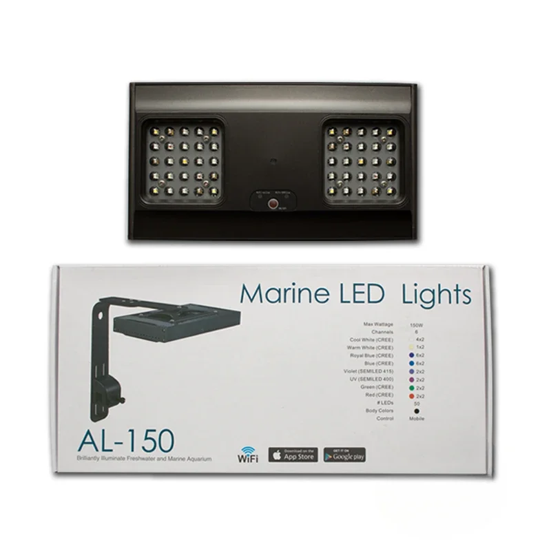 Yeni Jebao WIFI LED Mercan ışı - Reef Lighting incelemesi ve fiyatı