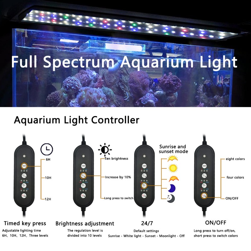 LED Balık Tankı Lambası Tam Sp - Reef Lighting incelemesi ve fiyatı