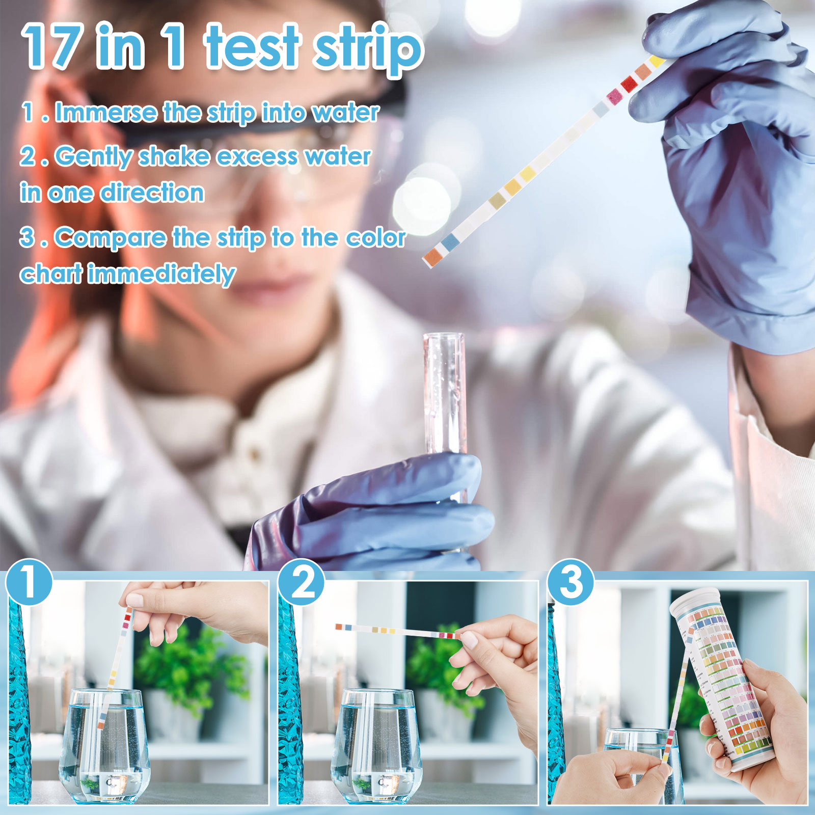 5-17 in 1 Akvaryum Test Şeritl - Ocean Aquarium incelemesi ve fiyatı