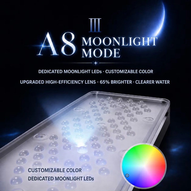 AIPAI A8 III Serisi A8SE/A8 Pr - Reef Lighting incelemesi ve fiyatı
